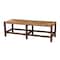 Bali & Pari Liza Bohemian Natural Seagrass and Wood Accent Bench 246-13682-ZORO - alternate 1
